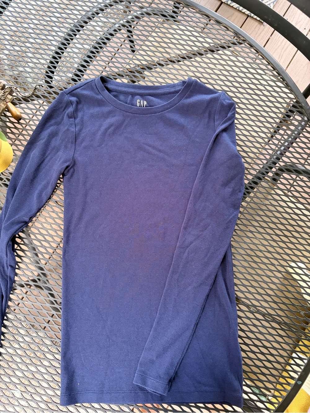 GAP Navy Blue Long-Sleeve top